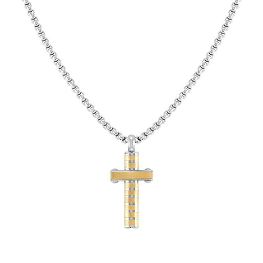 Nomination Strong Necklace, Cross, Stainless Steel