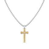 Nomination Strong Necklace, Cross, Stainless Steel