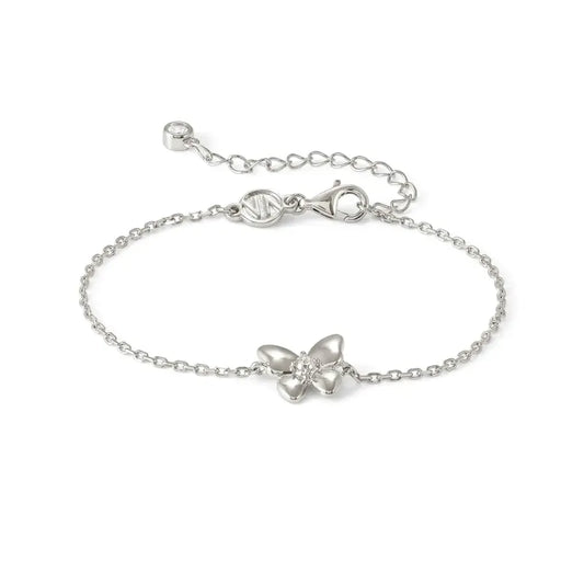 Nomination Sweet Madame Bracelet, Butterfly & Cubic Zirconia, Silver