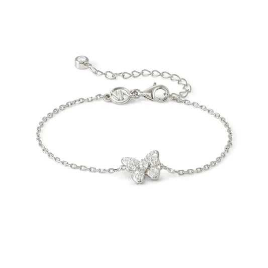 Nomination Sweet Madame Bracelet, Butterfly & Cubic Zirconia, Silver