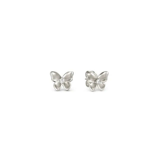 Nomination Sweet Madame Earrings, Silver Butterfly