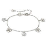 Nomination Sweetmadame Bracelet, Flower & Butterfly Mix, Silver