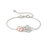 Nomination Sweetmadame Bracelet, Flower & Cubic Zirconia, Rose Gold