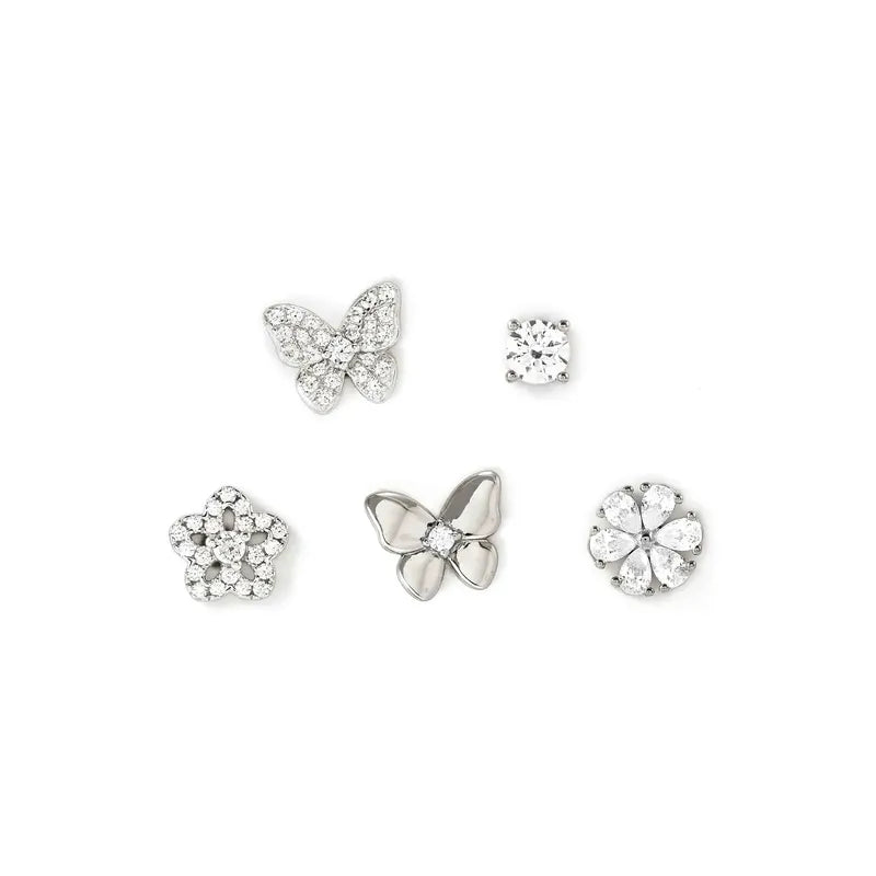 Nomination Sweetmadame Silver Earring Set with Cubic Zirconia