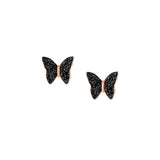 Nomination Sweetrock Earrings, Butterfly, Rose Gold