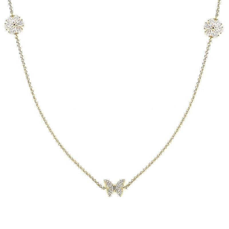 Nomination Sweetrock Gold Necklace with Cubic Zirconia