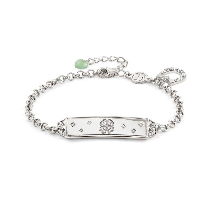 Nomination Talismani May Luck Be Silver Bracelet