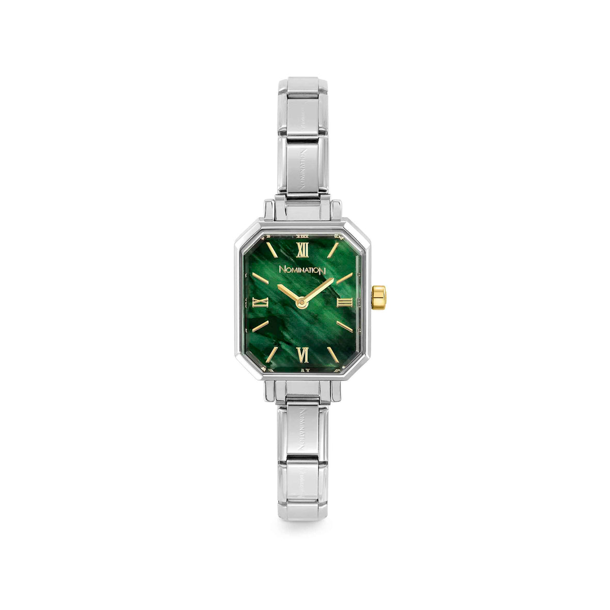 Nomination Time Paris Green Malachite Dial Watch