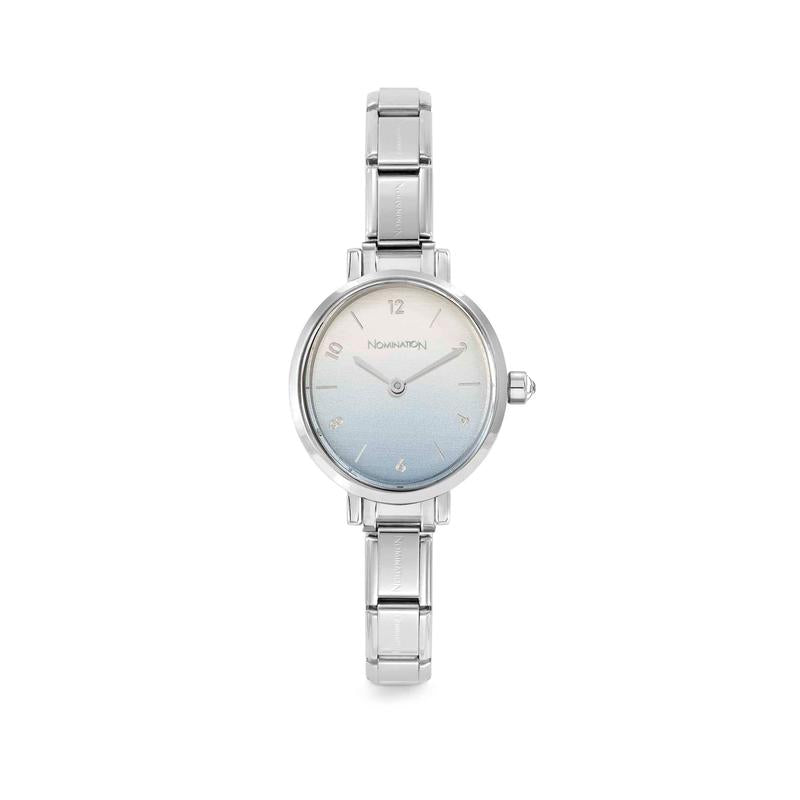 Nomination Time Paris Sunray Pastel Blue Dial Watch