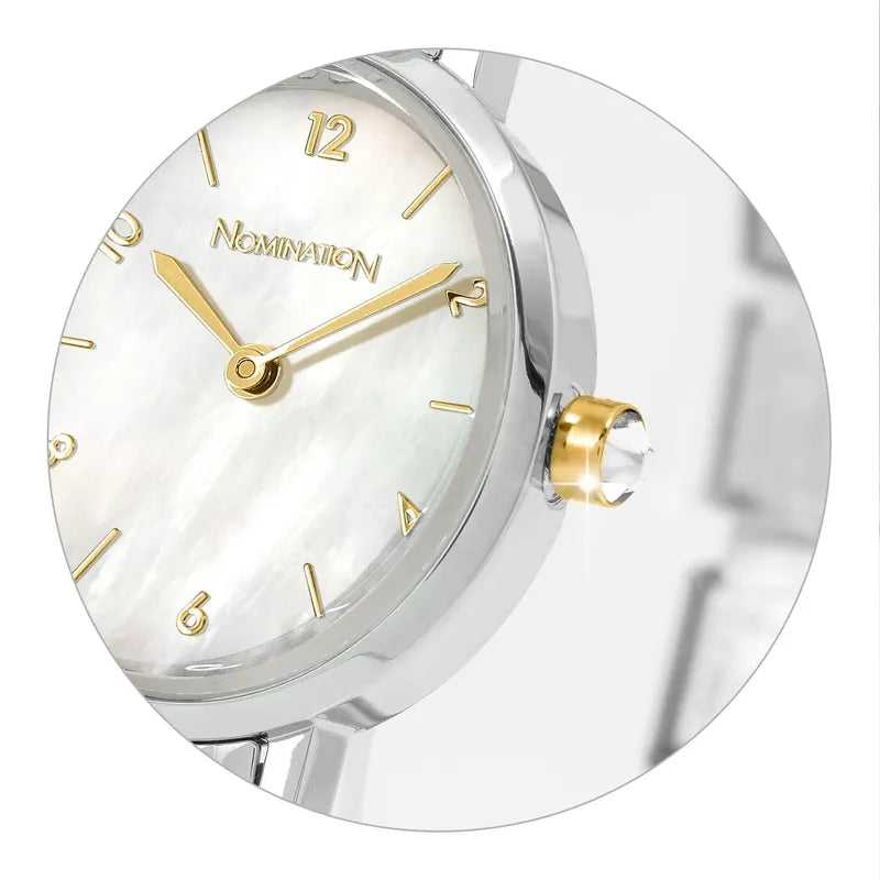 Nomination Time Paris White Mother of Pearl Watch