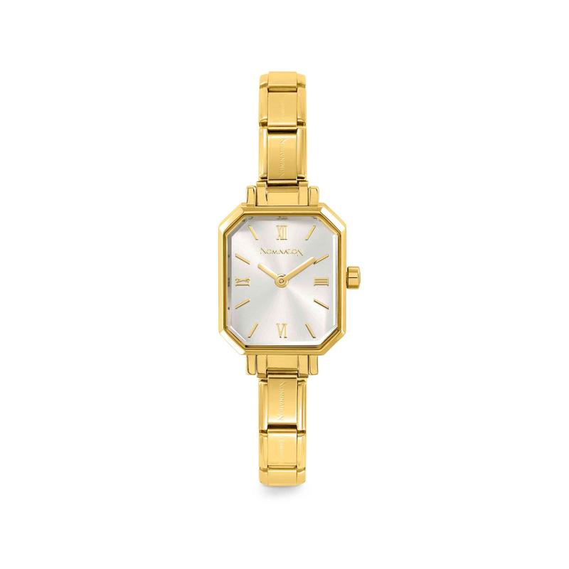 Nomination Time Paris Yellow PVD Sunray Silver Dial Watch