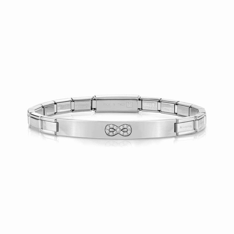 Nomination Trendsetter Bracelet Infinity With Cubic Zirconia