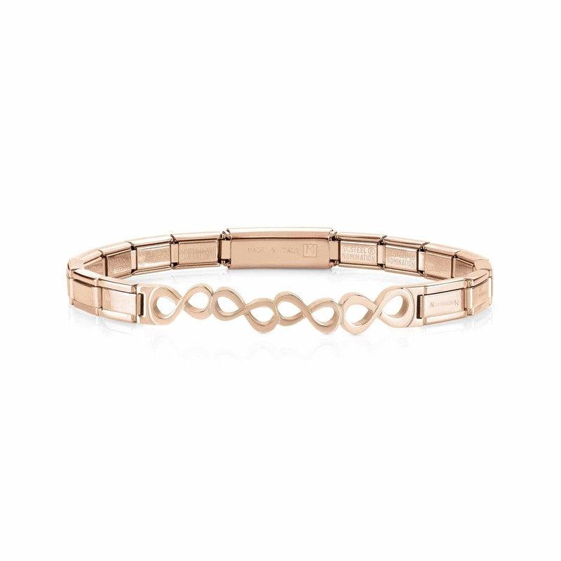 Nomination Trendsetter Bracelet With Coloured Infinity Symbol