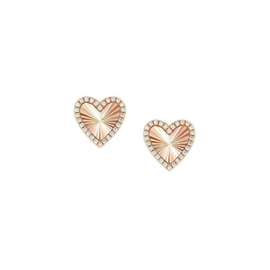 Nomination Truejoy Etched Hearts Earrings