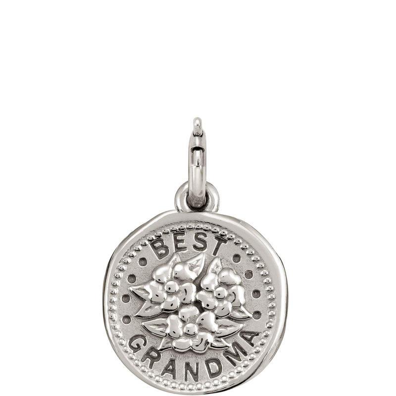 Nomination Wishes Best Grandma Pendant