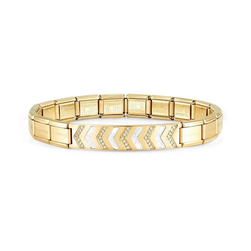 Nomination Yellow Trendsetter Bracelet, Mother Of Pearl