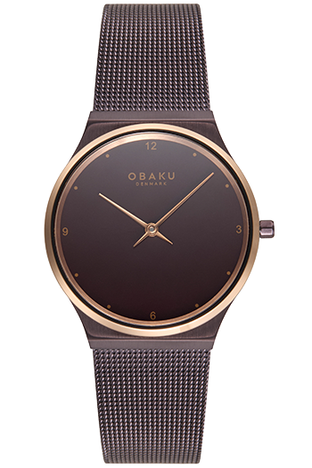 Obaku Servietter L Walnut Women's Watch