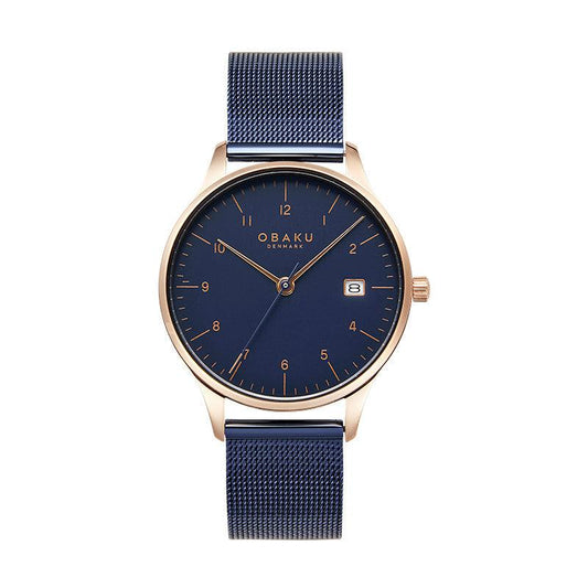 Obaku Chia Lille Ocean - Blue Dial Ladies Watch V298LDVLML