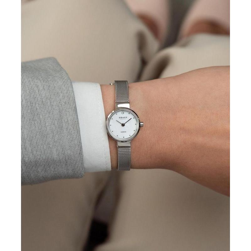 Obaku Denmark Diamond V313LXCWMC Watch