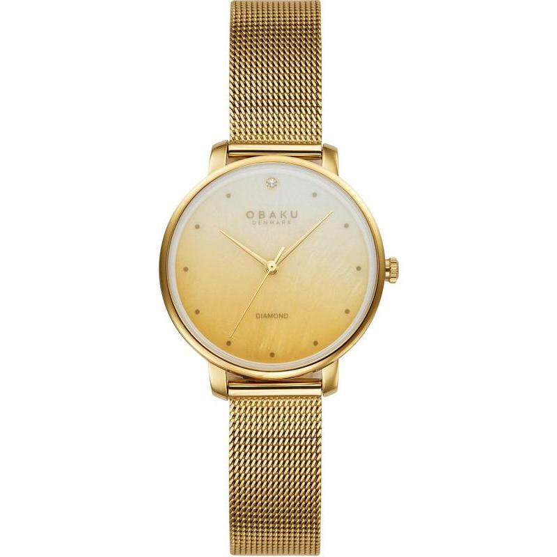 Obaku Denmark Diamond 30mm Women's Watch