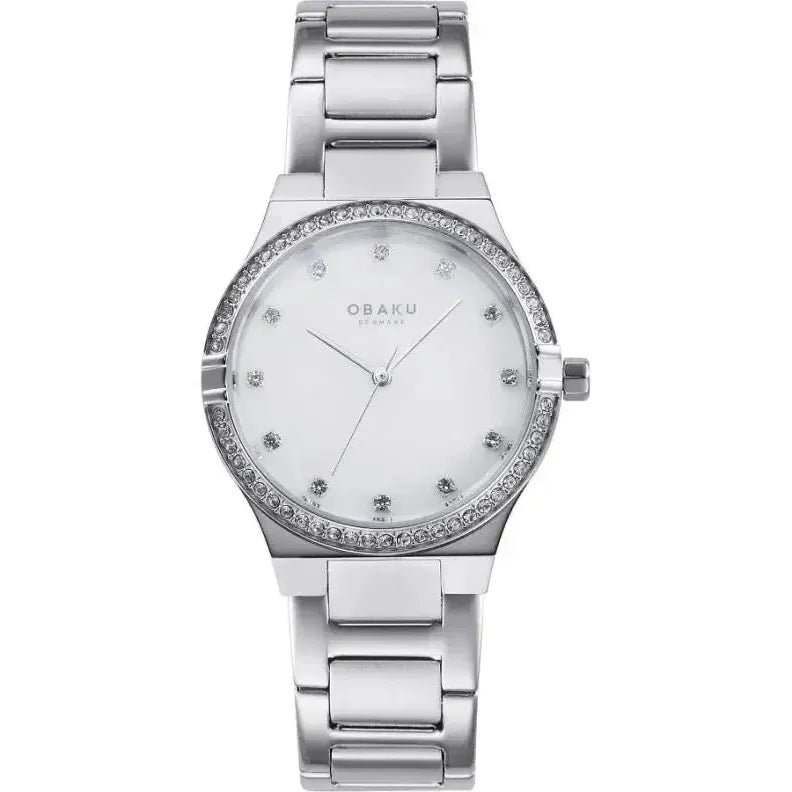 Obaku Denmark Diamond 32mm Women's Watch