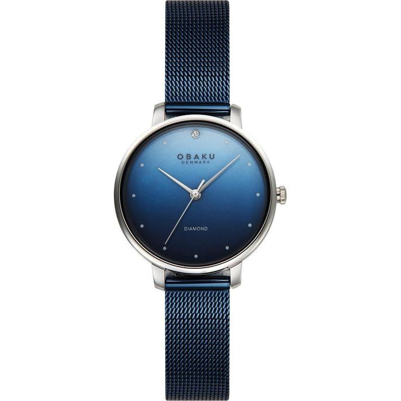 Obaku Denmark Diamond V320LXCZML-DL Women's Watch