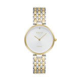 Obaku Diamant Bright Two-Tone 32mm Watch - V256LXFISF