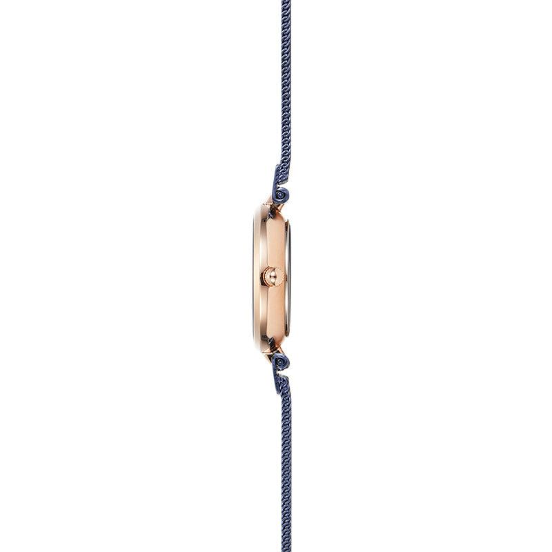 Obaku Diamant Petite Ocean - Blue Dial Ladies Watch V256SXVLML