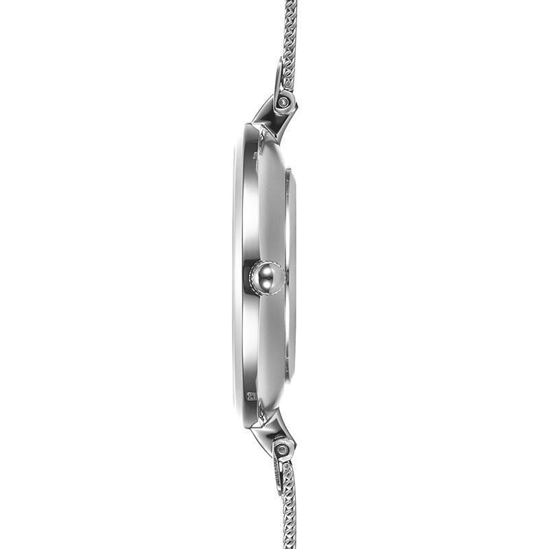 Obaku Diamant Steel White 32mm Watch - V256LXCIMC