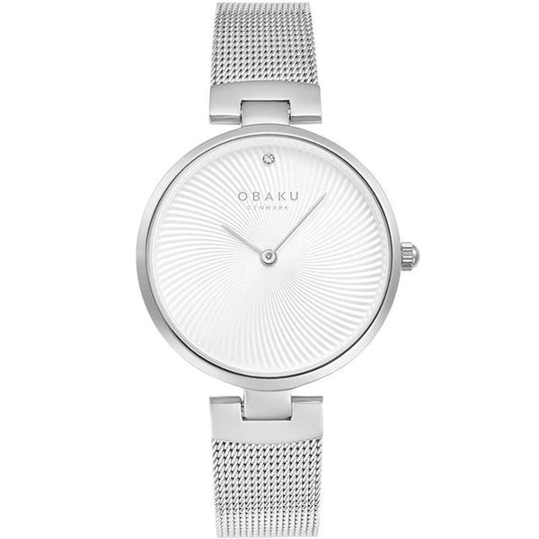 Obaku-Diamant-Steel-White-32mm