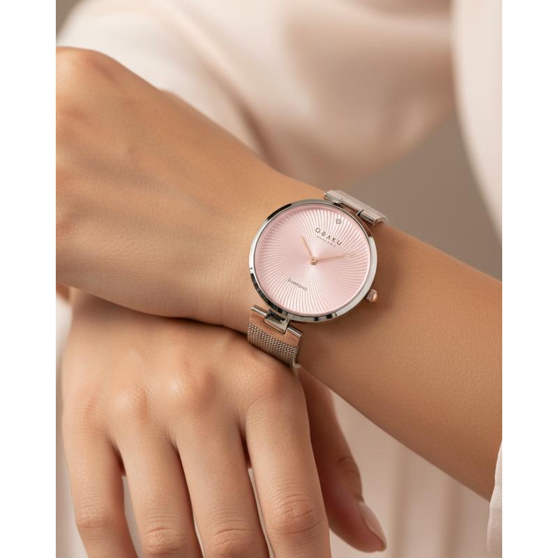 Obaku Diamant V256LXCPMC Women's Watch