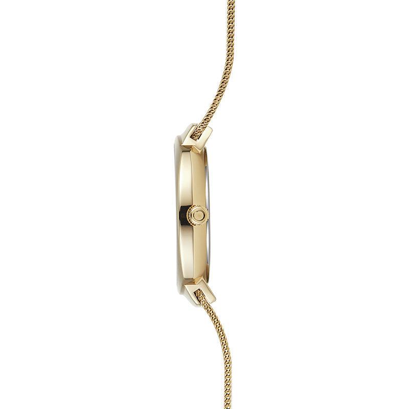 Obaku Felt Lille Gold 33mm Watch - V273LDGWMG