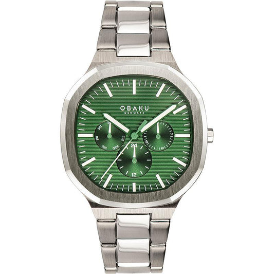 Obaku ILD Jude Green 42mm Watch - V275GMCESC
