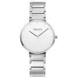 Obaku Klip Lille Brace White 34mm Watch - V258LXCISC