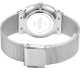 Obaku Land Steel White 32mm Watch - V255LXCIMC