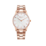 Obaku Lyng Lille Rose Gold 35mm Watch - V247LXVWSV