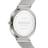 Obaku Oktant Shadow Blue 38mm Watch - V253GXJLMJ