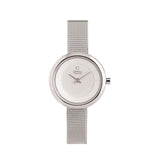 Obaku Stille Steel White 27.1mm Watch - V146LXCIMC
