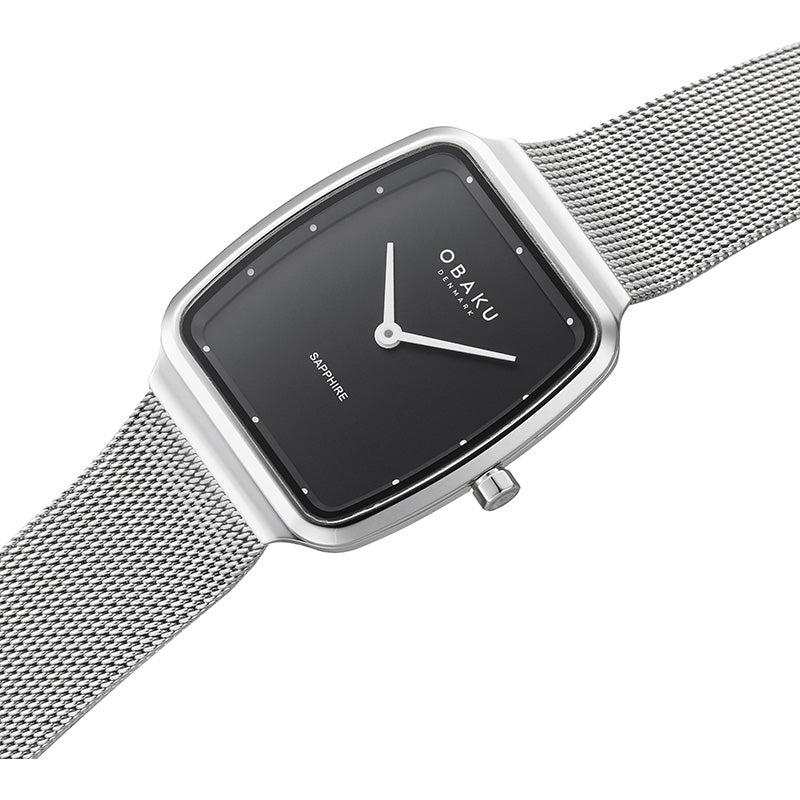 Obaku Tern Lille Black 27mm Watch - V267LXCBMC