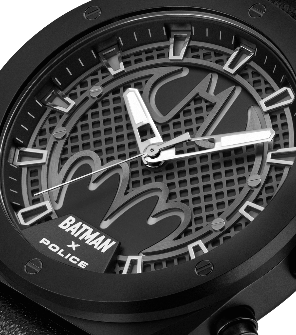Police Ultimate Batman Men's 44x50.5mm Watch