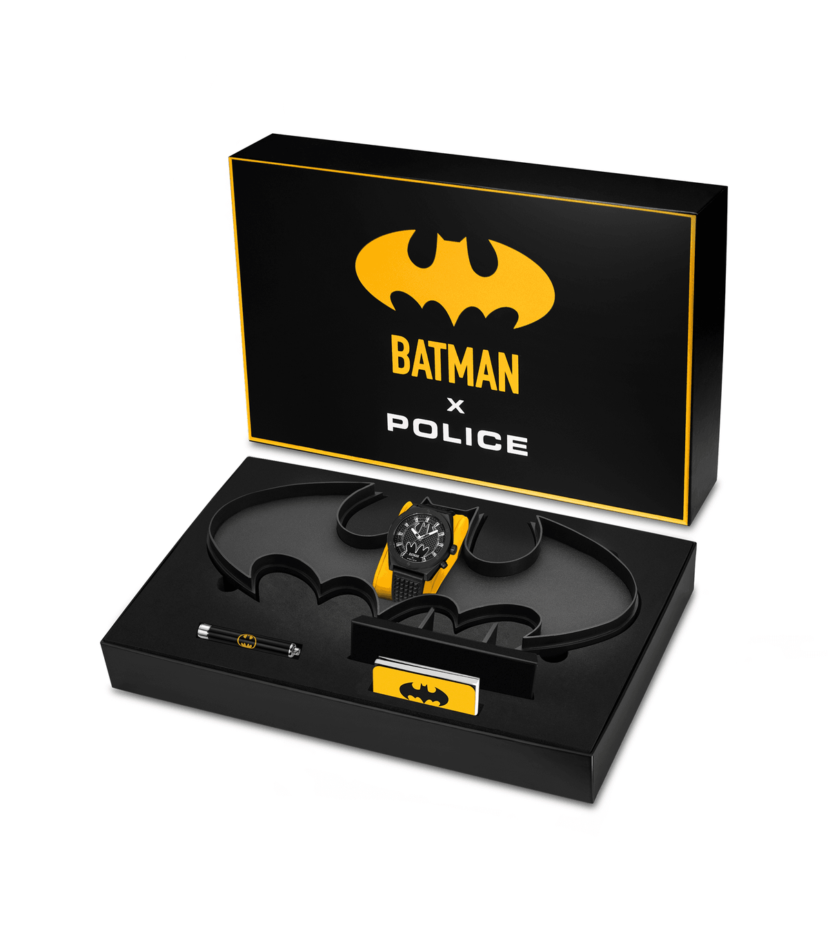 Police Ultimate Batman Men's 44x50.5mm Watch