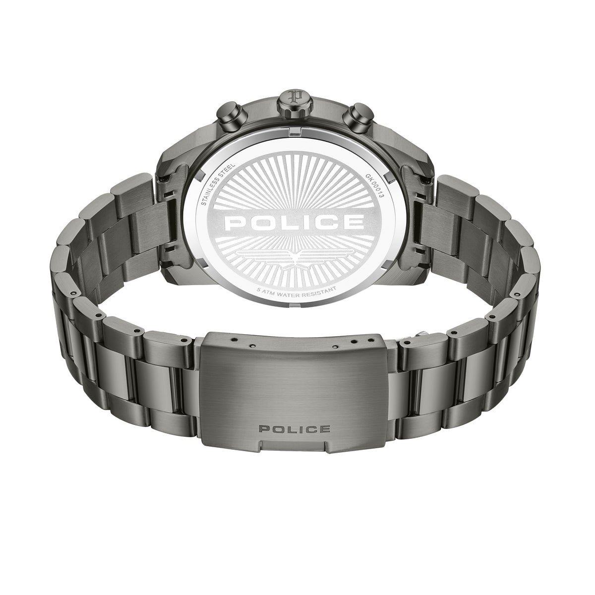 Police Roman Blue Dial Men's Watch