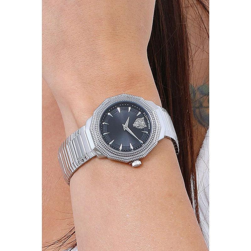 Plein Sport Dynasty Silver Analog Watch 37mm