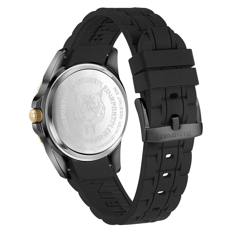 Plein Sport Glam Black-Rose Gold Analog Watch 40mm