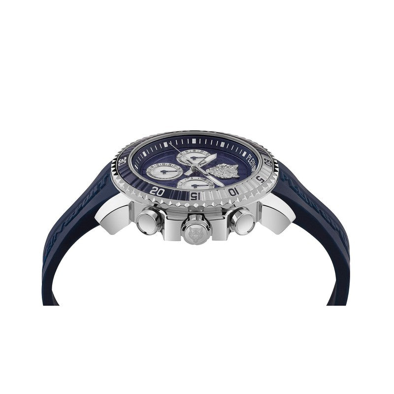 Plein Sport Herren Blue Chronograph Watch 45mm