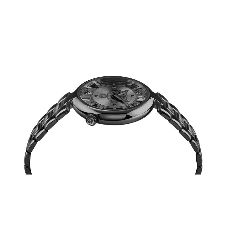 Plein Sport Tiger Luxe Black Gold Analog Watch 36mm