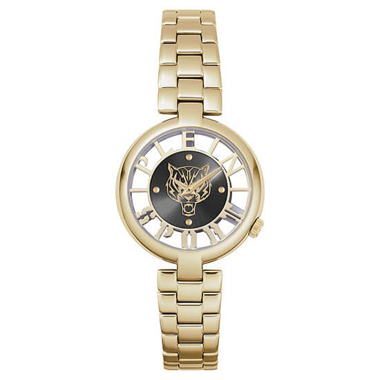 Plein Sport Tiger Luxe Gold Analog Watch 36mm