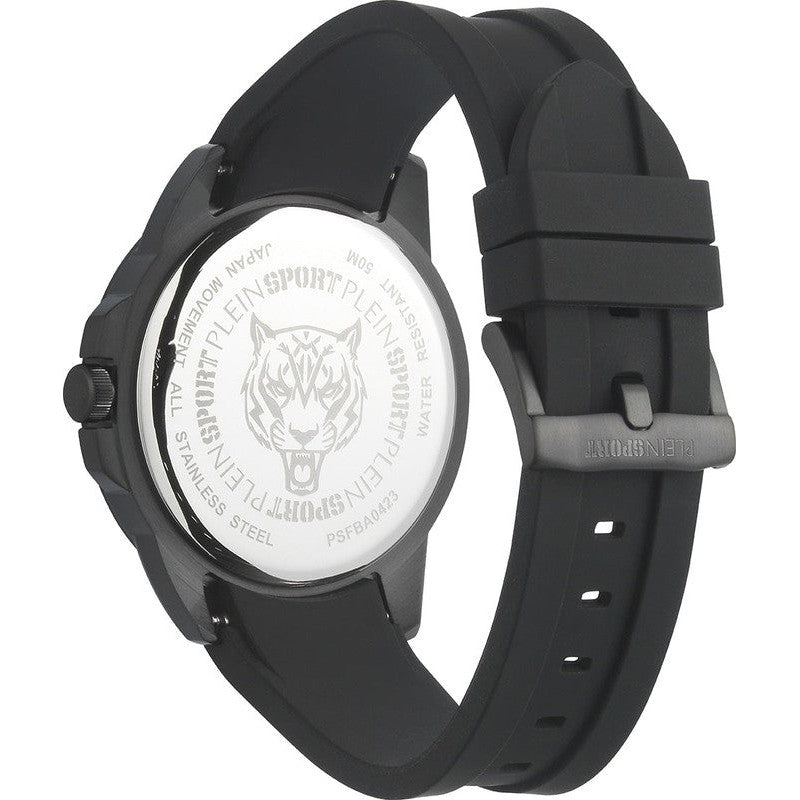 Plein Sport Touchdown Black Analog Watch 44mm