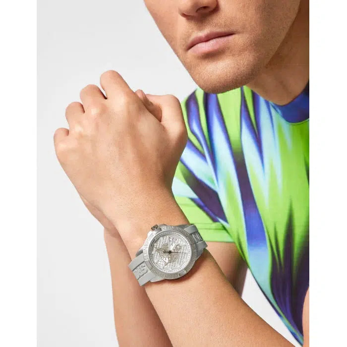 Plein Sport Touchdown Grey Analog Watch 44mm