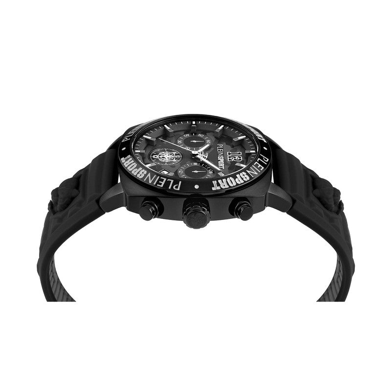 Plein Sport Wildcat Black Chronograph Watch 40mm